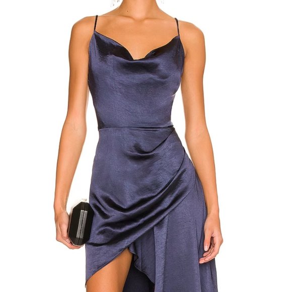 Revolve ELLIATT Jacinda Dress in Navy, Size Small - Picture 1 of 8